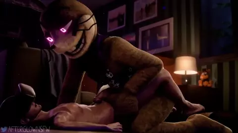 Glitchtrap Fucks Him