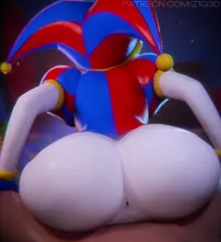 Pomni Riding The Amazing Digital Circus [Z1G3D]